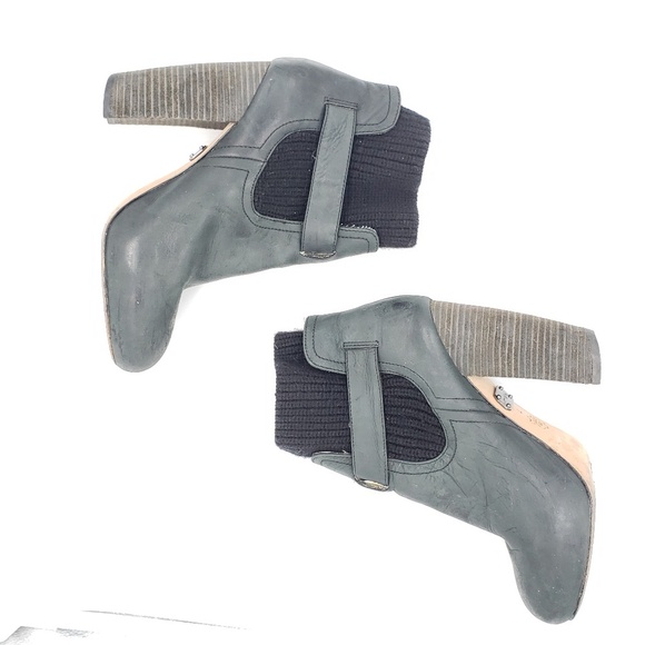 Matt Bernson Rogue Buckled heeled Ankle Booties - Picture 5 of 8